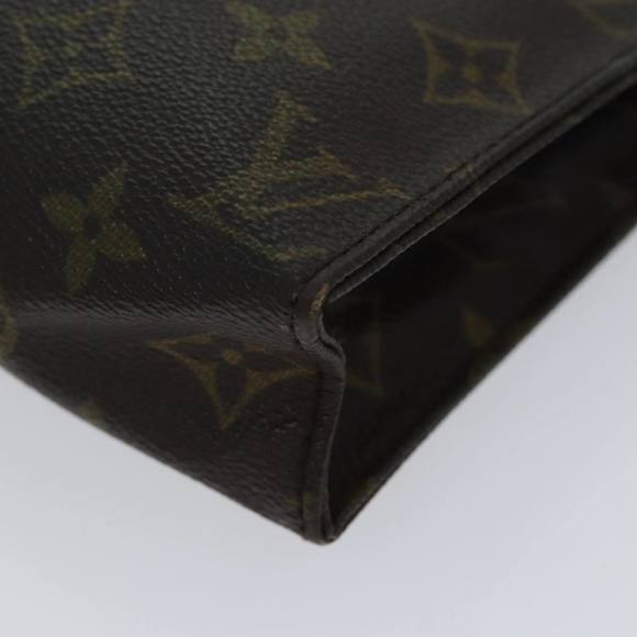 LOUIS VUITTON Monogram Poche Toilette 19 Pouch M47544 LV Auth 70484 - Picture 7 of 16
